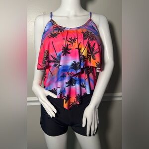 NWT Women's High Waist Bikini Swimsuit Size 2X